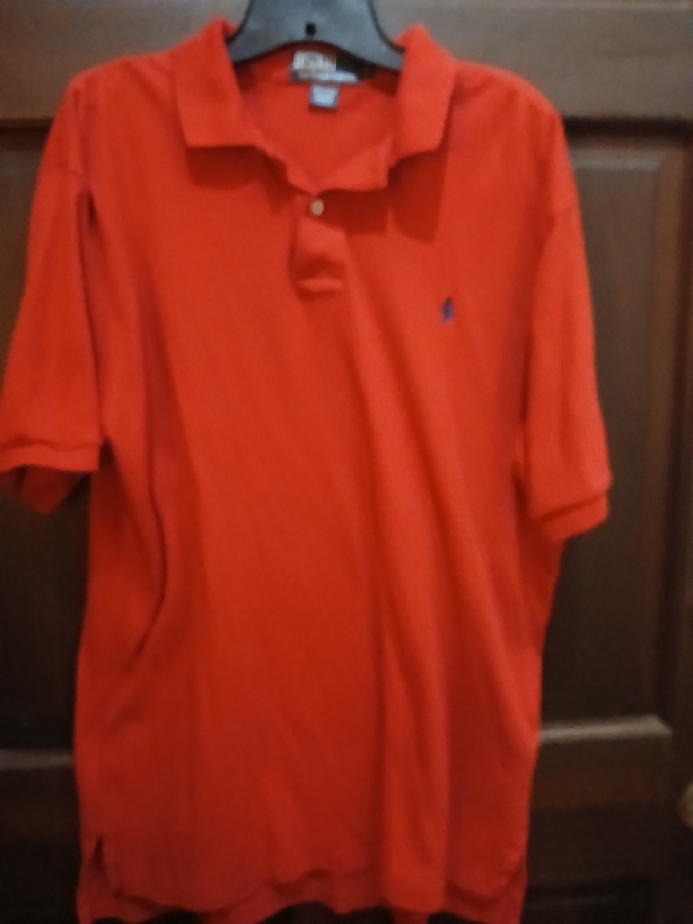 Polo by Ralph Lauren Red Short Sleeve Polo Size L, Preppy